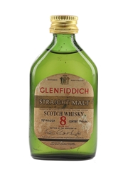 Glenfiddich 8 Year Old Straight Malt Bottled 1960s 4.7cl / 43%