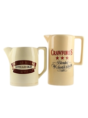 Chivas Regal & Crawford's Water Jugs