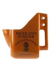 Highland Fusilier Ceramic Water Jug Euroceramics - Gordon & Macphail 17cm tall