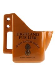 Highland Fusilier Ceramic Water Jug Euroceramics - Gordon & Macphail 17cm tall