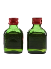 Buchanan's De Luxe Bottled 1970s 2 x 5cl