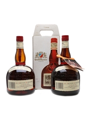 Grand Marnier Cordon Rouge Liqueur Bottled 1980s 2 x 100cl / 40%