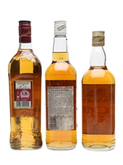 Blended Scotch Whisky Grant's, Harrods VOH, Famous Grouse 70cl, 2 x 75cl / 40%