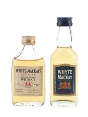 Whyte & Mackay Double Matured Bottled 1970s & 1990s 2 x 4.7cl-5cl