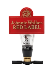 Johnnie Walker Red Label Bar Optic Measures Gaskell & Chambers 15.5cm Long