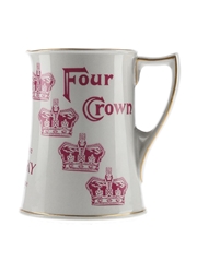 Four Crown Ceramic Water Jug The Hill Church Potteries Company - Burton Upon Trent 11cm Tall