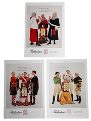 Ballantine's - The Superb Scotch 1960 Advertising Prints 3 x 37cm x 26cm
