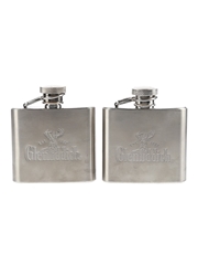 Glenfiddich Stainless Hip Flask  2 x 7cm Tall