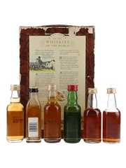 Whiskies Of The World Miniatures Set  6 x 5cl / 40%