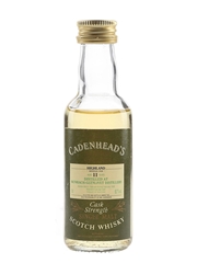 Benriach Glenlivet 1986 11 Year Old Cask Strength Bottled 1998 - Cadenhead's 5cl / 60.7%