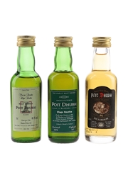 Poit Dhubh 8 & 12 Year Old Bottled 1980s & 1990s 3 x 5cl
