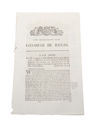 Act To Amend And Continue, Until The Tenth Day Of November One Thousand Eight Hundred And Twenty, 1818 In the 58th Year of King George III 