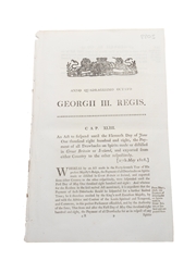 Act To Suspend Until The Eleventh Day Of June One Thousand Eight Hundred And Eight, 1808 In the 48th Year of King George III 