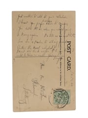 Old Bushmills Postcard Postmarked 1906 
