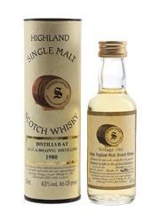 Allt A Bhainne 1980 10 Year Old Cask 1900 Bottled 1999 - Signatory Vintage 5cl / 43%