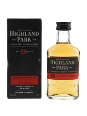 Highland Park 18 Year Old Bottled Pre 2012 5cl / 43%