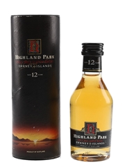 Highland Park 12 Year Old Bottled 1990s-2000s 5cl / 40%