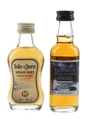 Isle Of Jura 10 Year Old & Talisker Dark Storm`