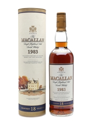 Macallan 1983 18 Year Old 70cl / 43%