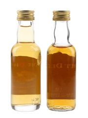 Poit Dhubh 8 Year Old & 12 Year Old Bottled 1980s 2 x 5cl