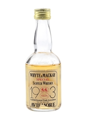 Whyte & Mackays Special 1983 Bottled 1980s 5cl