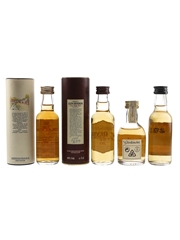 Edradour 10 Year Old, Glenkinchie 10 Year Old, Glen Deveron 10 Year Old & Tomintoul 10 Year Old  4 x 5cl / 40%
