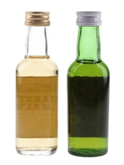 Deanston Malt & Glengarrett 10 Year Old Bottled 1970s-1980s 2 x 4.7cl-5cl