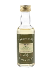 Tomintoul Glenlivet 1985 12 Year Old Cask Strength Bottled 1998 - Cadenhead's 5cl / 64.4%