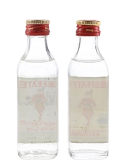Beefeater London Distilled Dry Gin Bottled 1970s-1980s 2 x 5cl