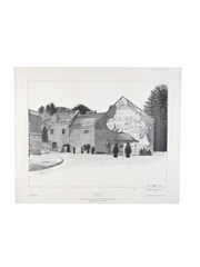 Blair Athol Distillery Print William McClymont - Signed By The Artist 61cm x 50cm