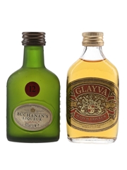 Buchanan's Liqueur & Glayva Bottled 1970s & 1980s 2 x 5cl / 40%