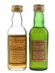 Old Inverness Bottled 1970s-1980s - Macfarlane, Bruce & Co. Ltd. 2 x 5cl / 40%