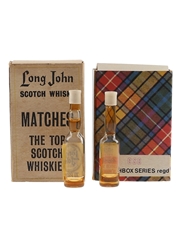 Long John & Gilbey's Spey Royal Matches The World's Smallest Bottles Of Scotch Whisky 2 x 1cl / 40%