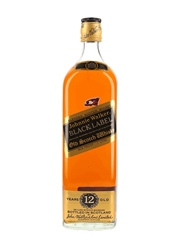 Johnnie Walker Black Label 12 Year Old Bottled 1980s 100cl / 43.4%