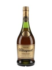 Bisquit 3 Star Bottled 1980s - Duty Free 70cl