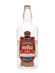 Jacquin's 100 Proof Vodka Bottled 1960s 118cl / 50%