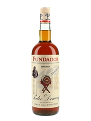 Pedro Domecq Fundador Brandy Bottled 1980s 100cl / 37%