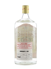 Gordon's Dry Gin Bottled 1980s - Duty Free 100cl / 47.3%