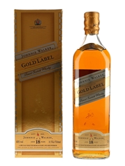 Johnnie Walker Gold Label 18 Year Old Bottled 1980s 75cl / 43%