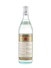 Bacardi Carta Blanca Superior Bottled 1980s - Hedges & Butler 75cl / 37.5%