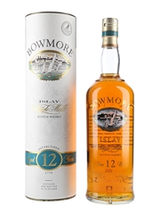 Bowmore 12 Year Old Bottled 1990s - Screen Printed Label 100cl / 43%