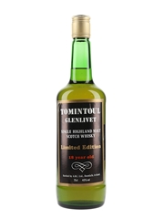 Tomintoul Glenlivet 1967 18 Year Old Bottled 1985 - ABC Ltd. 75cl / 40%