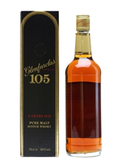 Glenfarclas 105 Pure Malt 8 Years Old Bottled 1980s 75cl