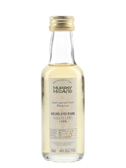 Highland Park 1988 14 Year Old Bottled 2002 - Murray McDavid 5cl / 46%