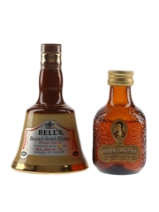 Bell's & Robbie Burns Bottled 1980s 2 x 5cl / 40%