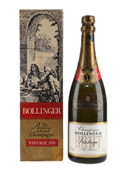 Bollinger 1970 Vintage Brut Champagne 75cl / 12%