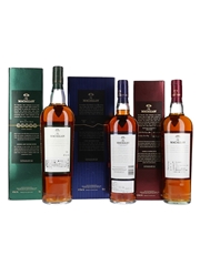 Macallan Whisky Maker's Edition, Select Oak & Estate Reserve The 1824 Collection 3 x 70cl