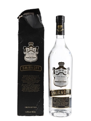 Smirnoff Imported Russian Vodka Export Sales Only 100cl / 40%