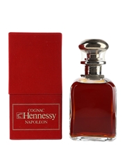 Hennessy Napoleon Silver Top Library Decanter