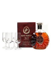 Remy Martin XO Special Cognac Glass Set - Bottled 1980s 70cl / 40%